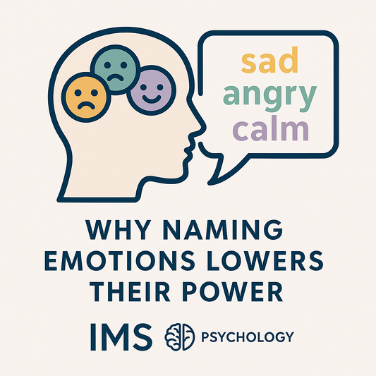 Why Naming Emotions Lowers Their Power