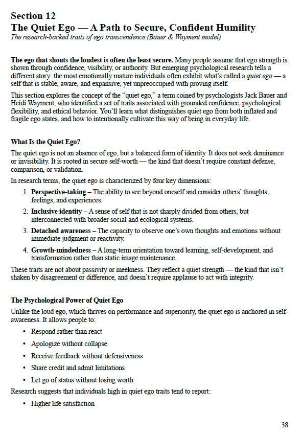 Understanding the Ego – A Psychology-Based Workbook on Identity, Self-Awareness, Inner Conflict, Shadow Work & Emotional Mastery