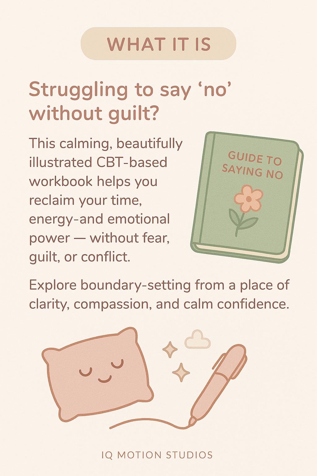 Guide to Saying No – Boundary Setting Worksheets for People-Pleasers