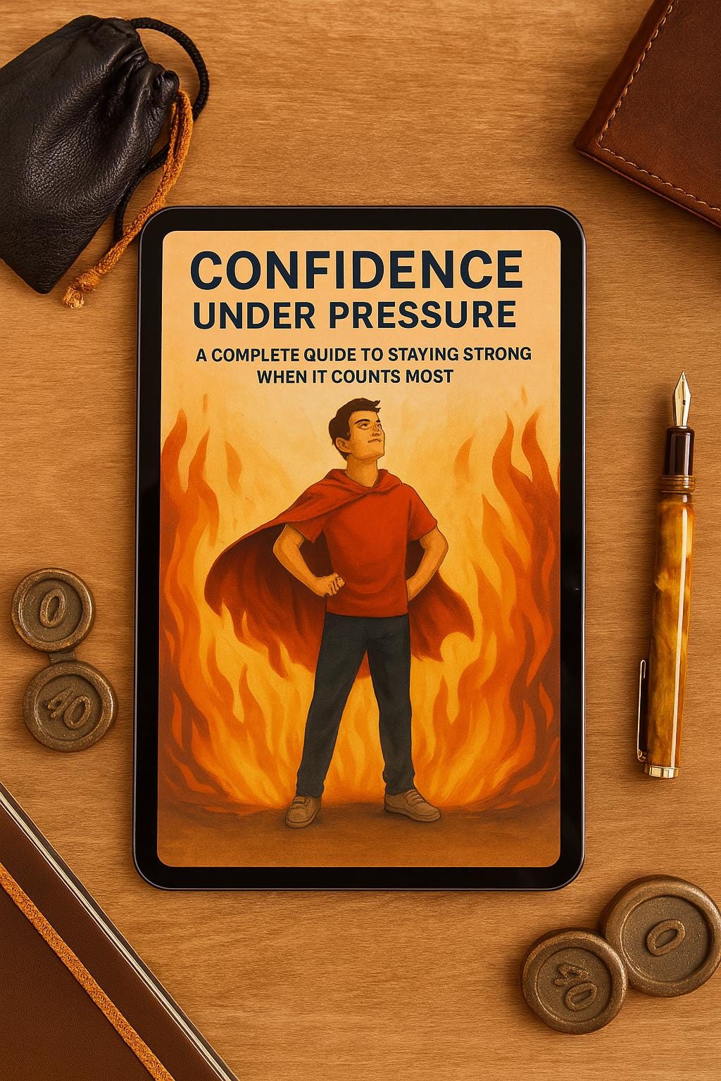 Confidence Under Pressure PDF | Stay Grounded in Stressful Moments | Speak with Poise & Overcome Social Freeze