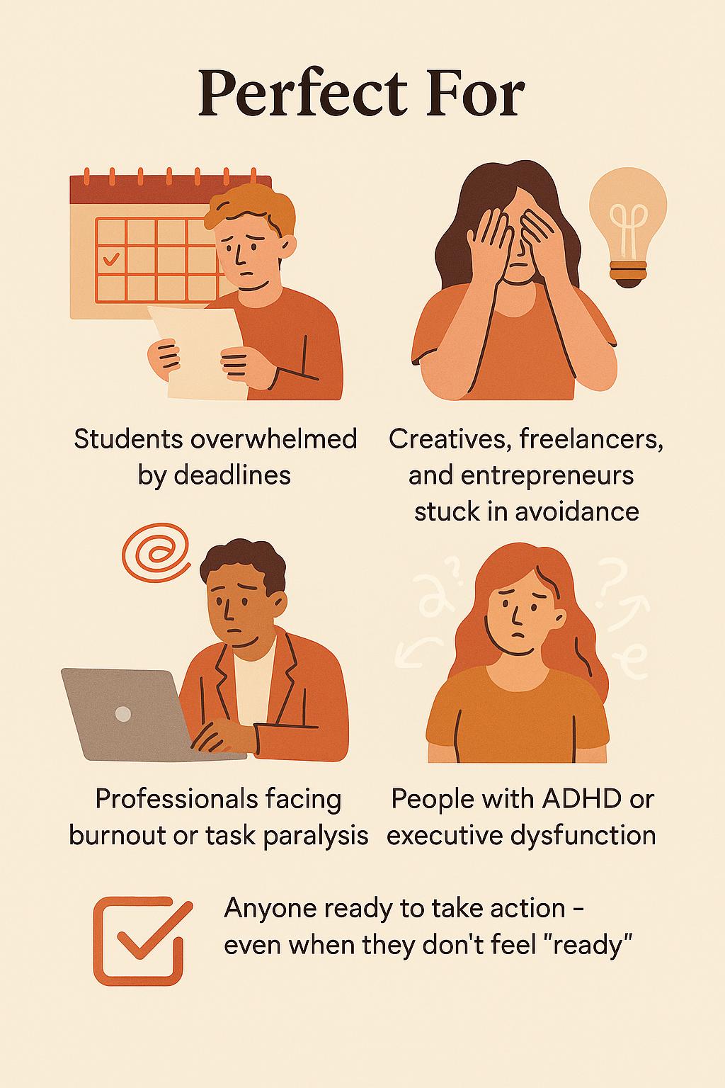 Anti-Procrastination Checklist | Psychology-Based Tool for Focus, Momentum & Motivation