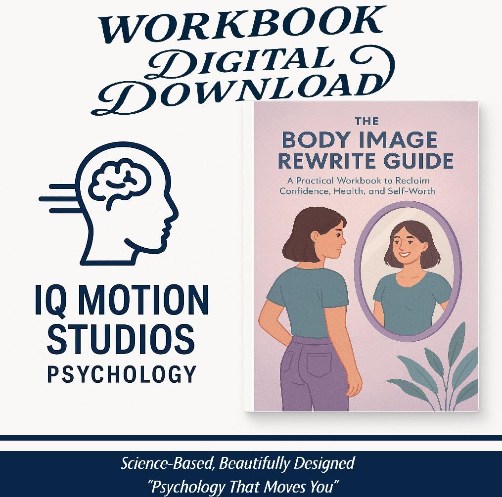 The Body Image Rewrite Guide – A Psychology-Based Workbook to Heal Body Shame, Comparison, and Self-Worth from the Inside Out
