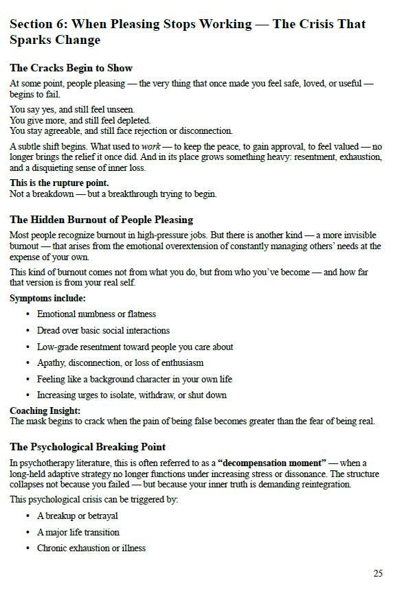 From People-Pleasing to Real Belonging – A Psychology-Based Workbook to Break Approval Cycles, Set Boundaries & Cultivate True Connection