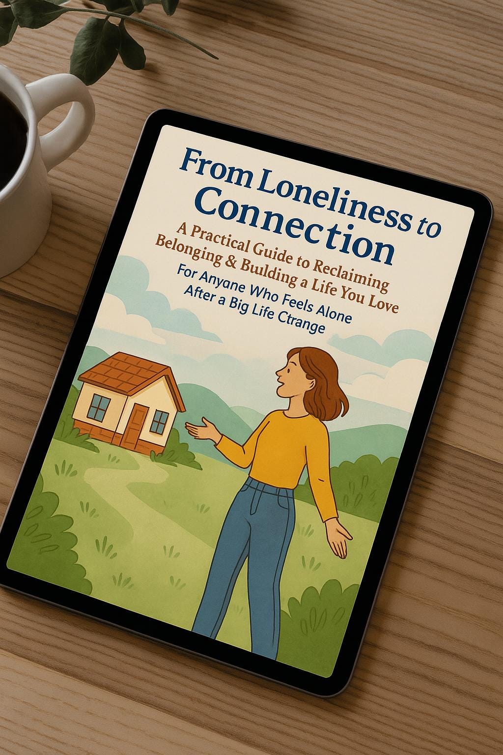 Loneliness Recovery Workbook – Reclaim Belonging, Heal Disconnection & Build a Life You Love 40 + Printable A4 Pages