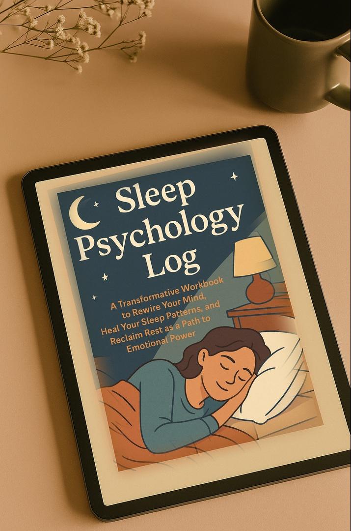 Sleep Psychology Log – A Science-Based Workbook for Sleep Recovery, Nervous System Balance & Deep Rest (60+ Printable Pages)
