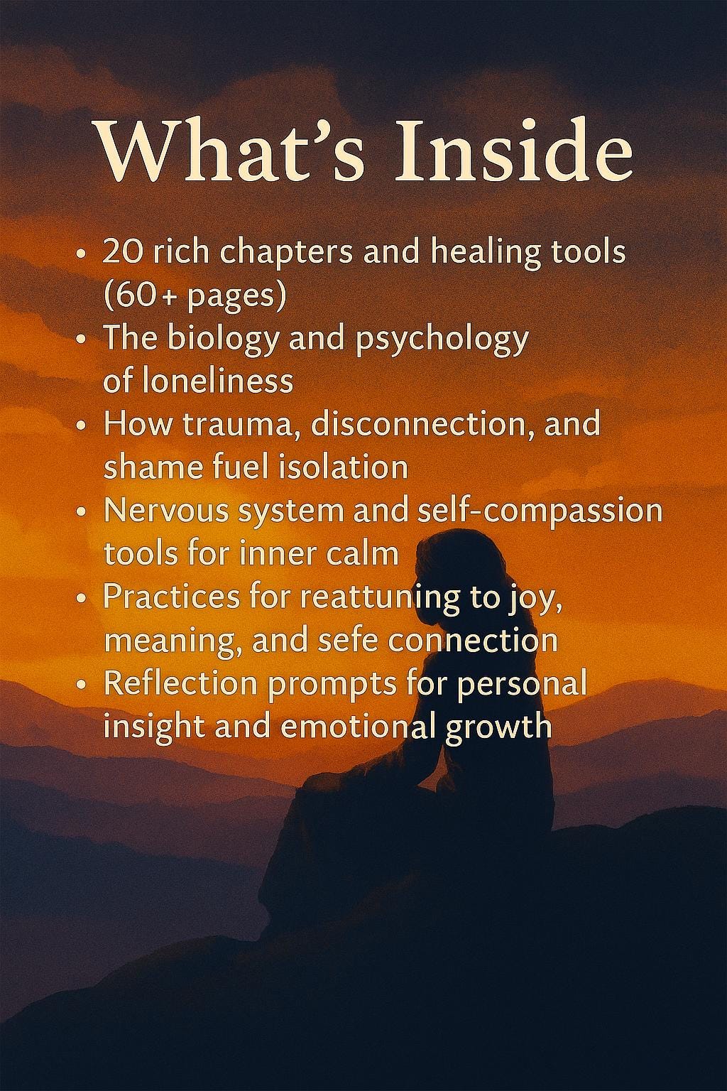 Lonely But Not Broken Workbook | Emotional Healing for Loneliness | 60+ Page Self-Help PDF
