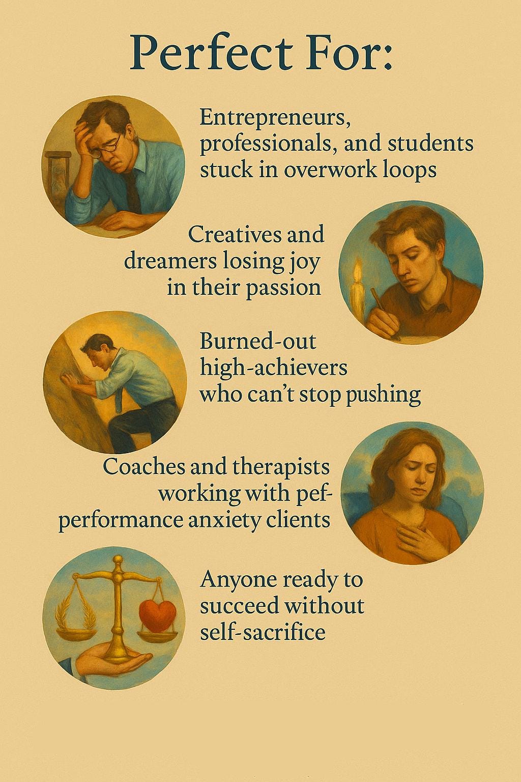 Balancing Ambition and Mental Health – A Psychology-Based Workbook to Prevent Burnout, Redefine Success, and Restore Emotional Clarity