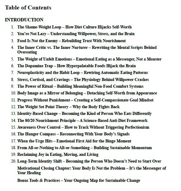 Eat Like You Love Yourself – A Psychology-Based Food Relationship Workbook to Heal Emotional Eating and Build Self-Compassion