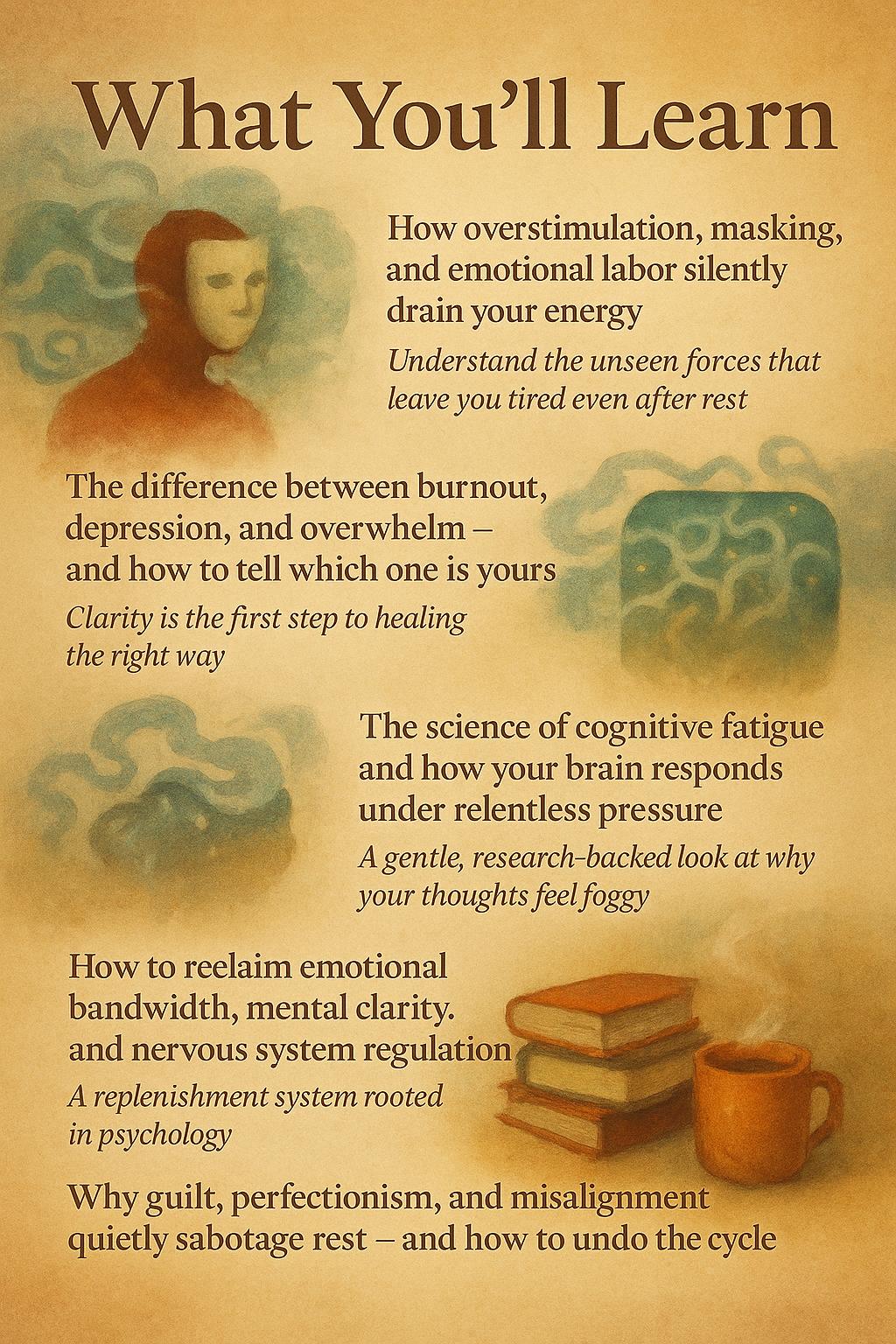 When You’re Always Tired – A Psychology Workbook to Understand Mental Exhaustion, Rebuild Energy, and Restore Your Emotional Clarity