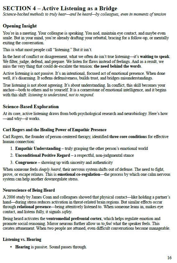 Conflict Resolution at Work | Workplace Relationship Workbook | PDF Coaching Guide for Communication & Team Harmony