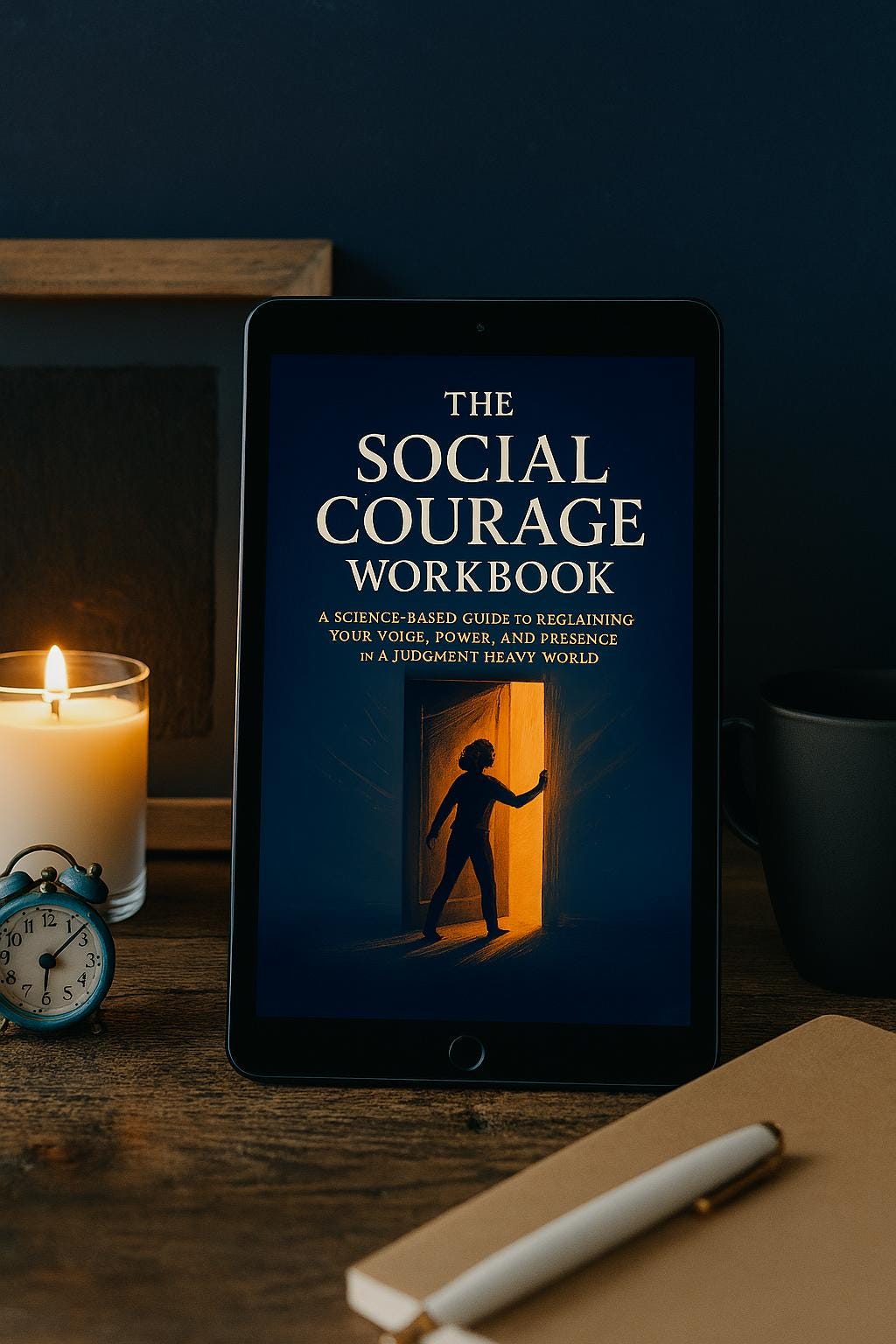 Social Courage Workbook | Confidence & Connection Guide | Overcome Social Fear | 60+ Pages Psychology PDF
