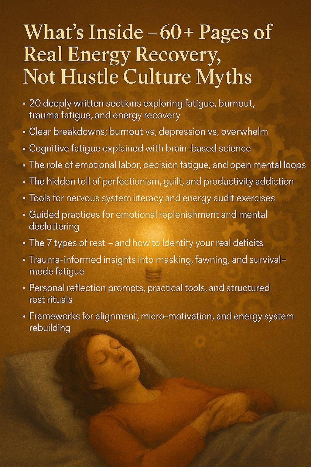 When You’re Always Tired – A Psychology Workbook to Understand Mental Exhaustion, Rebuild Energy, and Restore Your Emotional Clarity
