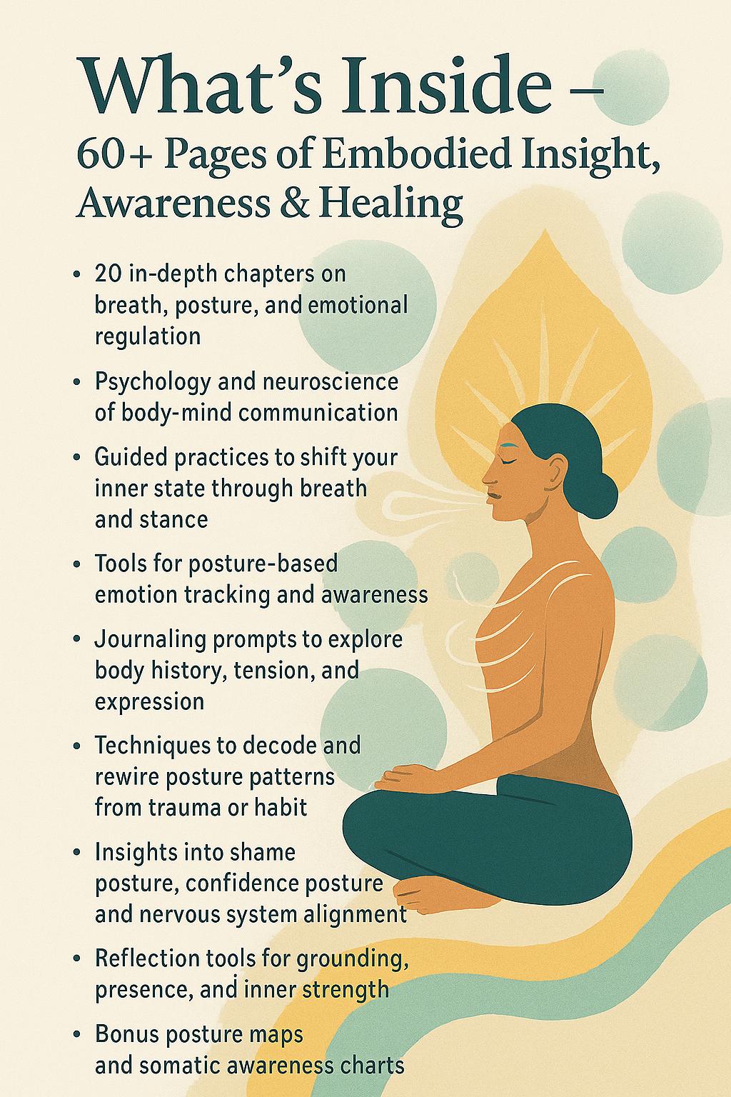 Breath & Posture – A Science-Based Workbook on How Body Position and Breathing Shape Emotion, Stress, Presence, and Self-Awareness