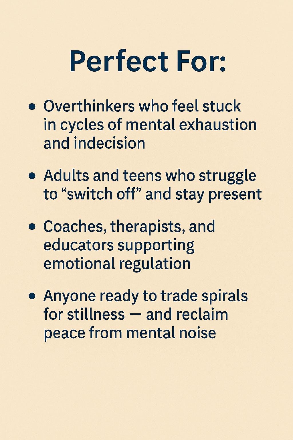 The Overthinking Cure Workbook – Printable 60-Page Mental Clarity Journal for Anxiety, Thought Loops & Emotional Regulation