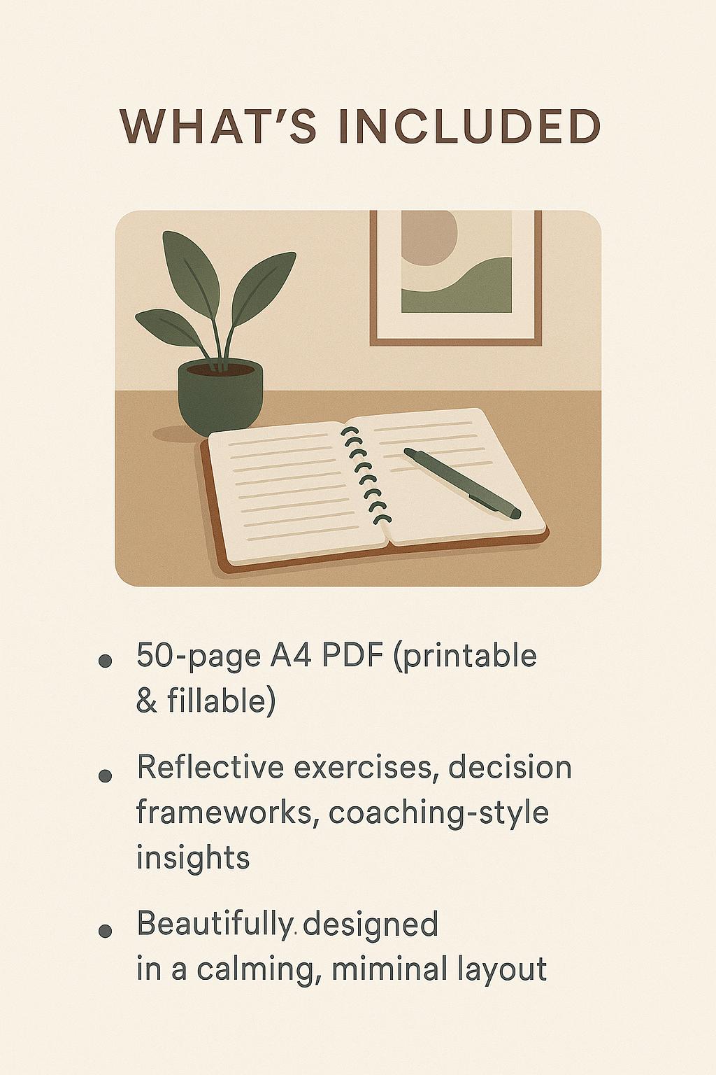 Freelance Clarity Workbook– Should You Go Solo? | Career Self-Discovery Journal | Psychology-Based PDF Guide for Aspiring Freelancers