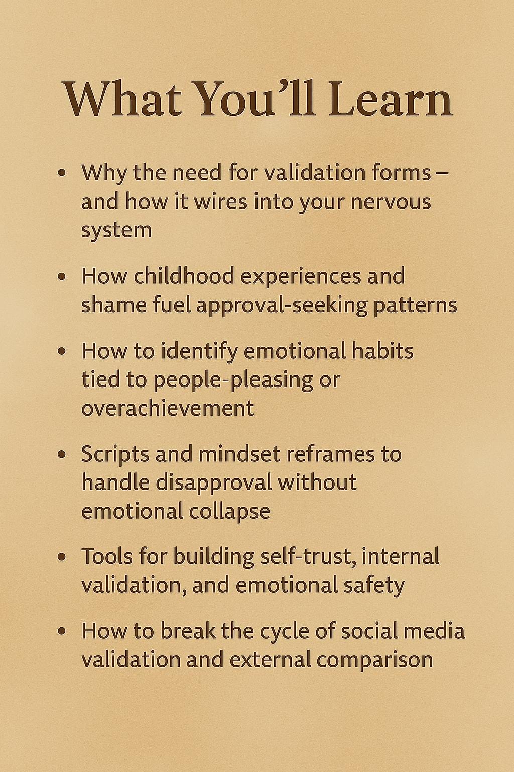 The Validation Trap – A Psychology-Based Workbook to Break Approval-Seeking, Reclaim Confidence & Build Inner Self-Worth