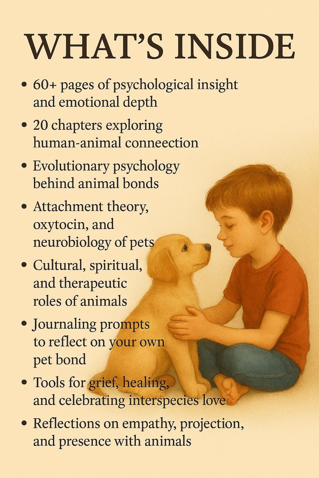 Why We Love Animals – A Psychology Workbook on Human-Animal Bonds, Emotional Attachment, and the Science of Connection