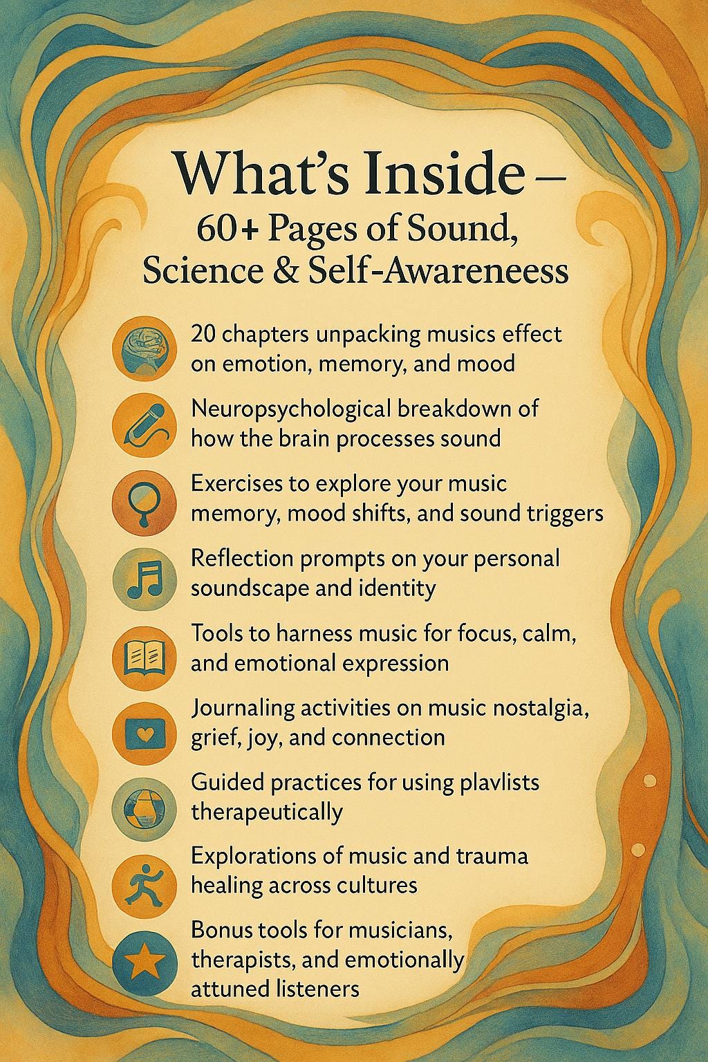 The Psychology of Music – A Science-Backed Workbook on How Sound Shapes Emotion, Memory, Focus, Healing, and Human Connection