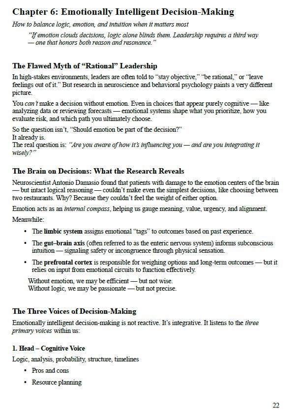 Emotional Intelligence for Managers PDF | Leadership Workbook | Coaching Tools for EQ, Self-Awareness & Team Dynamics