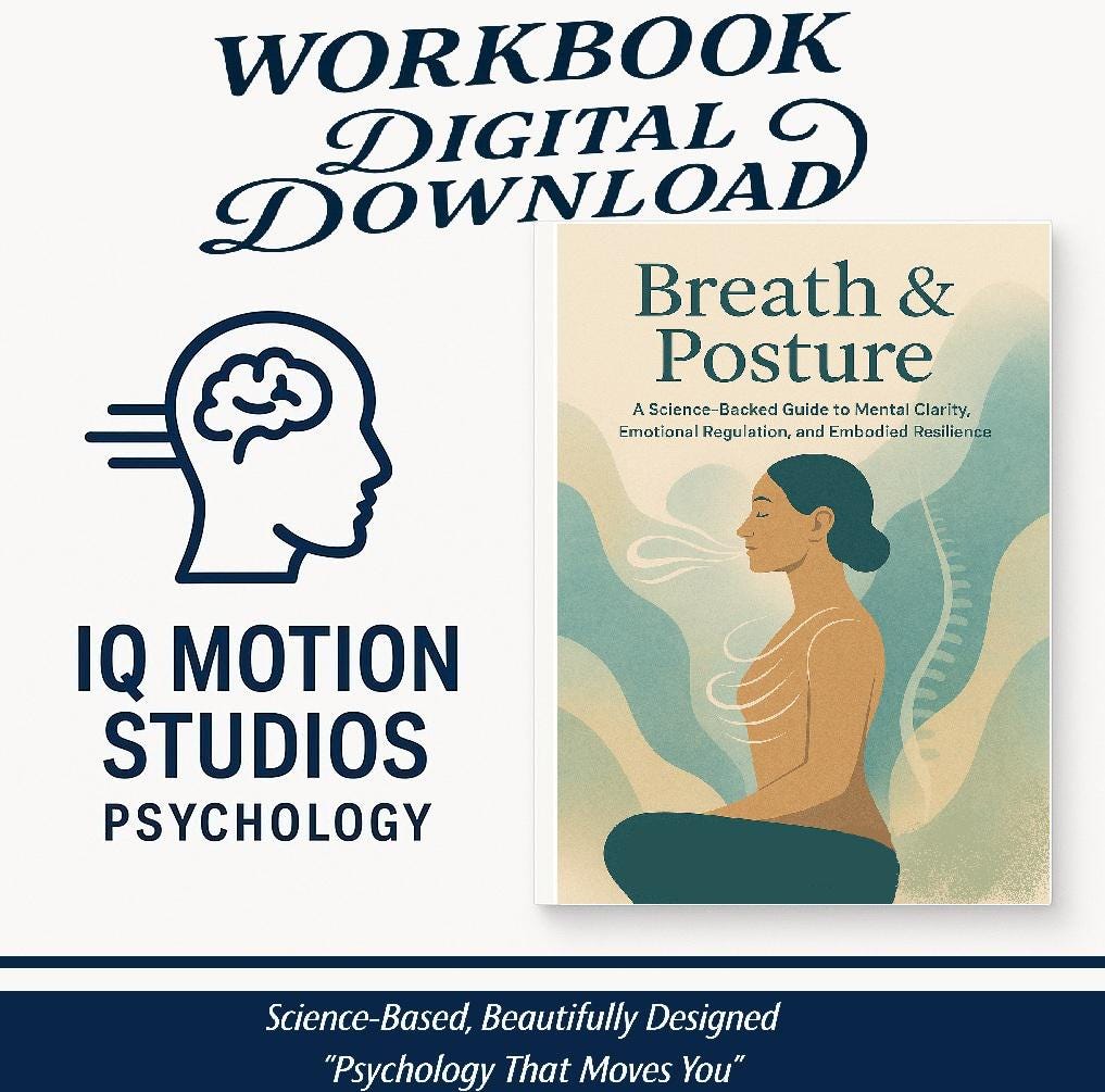 Breath & Posture – A Science-Based Workbook on How Body Position and Breathing Shape Emotion, Stress, Presence, and Self-Awareness