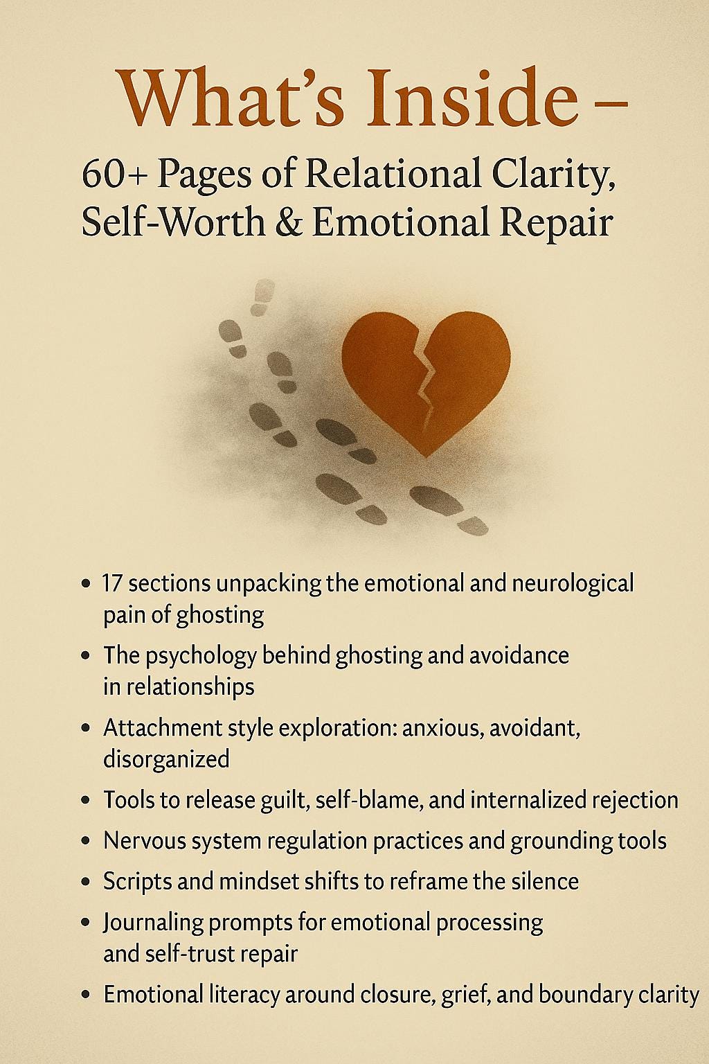 Ghosted – A Psychology-Based Workbook to Heal After Sudden Disconnection, Rebuild Self-Worth, and Understand Emotional Avoidance