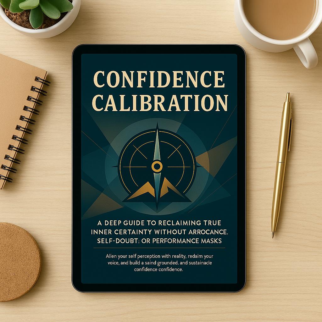 Confidence Calibration – A Psychology-Based Workbook to Rebuild Self-Belief, Silence the Inner Critic, and Anchor in Authentic Self-Worth