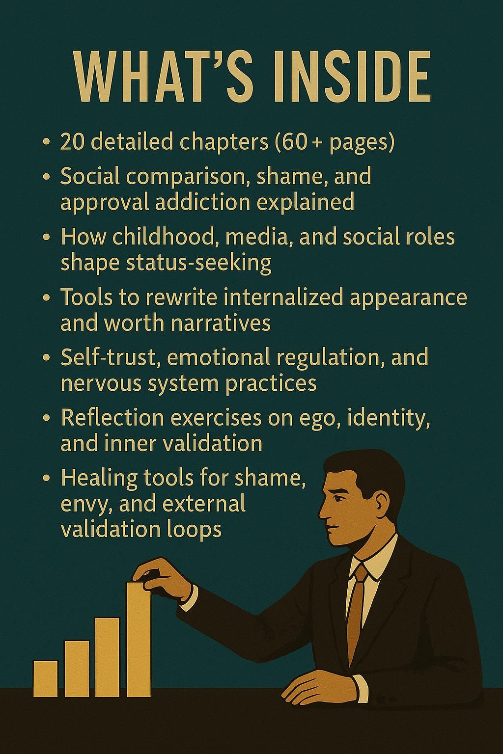 Status-Seeking Workbook | Psychology of Approval & Appearance | Self-Worth Healing PDF (60+ pages)