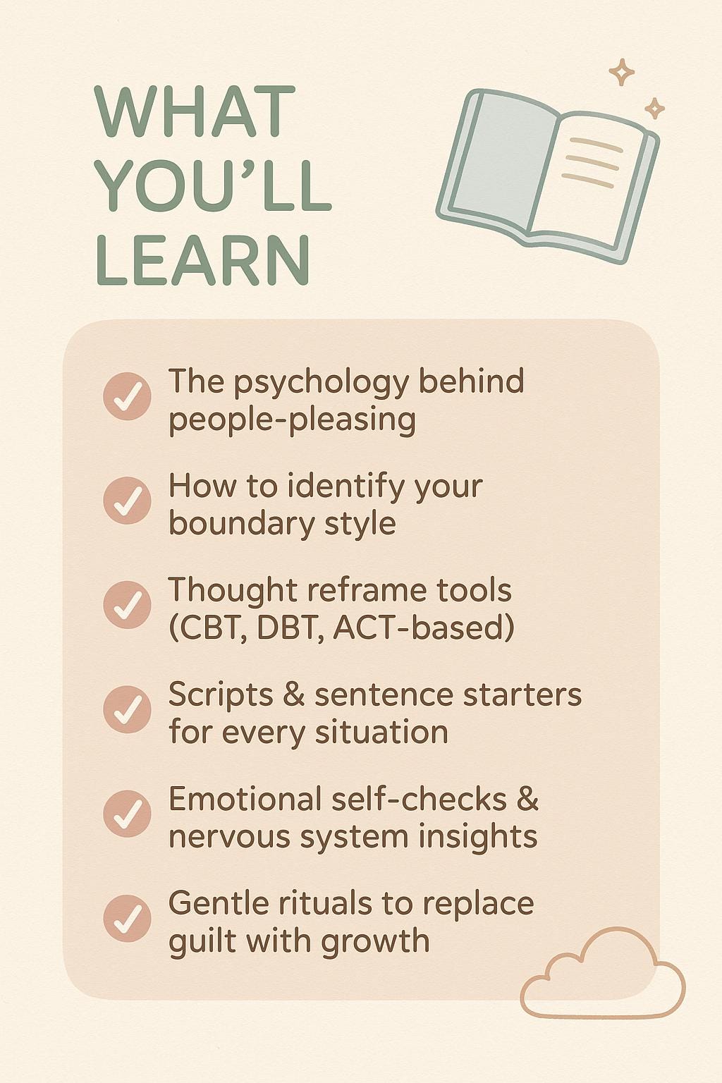 Guide to Saying No – Boundary Setting Worksheets for People-Pleasers