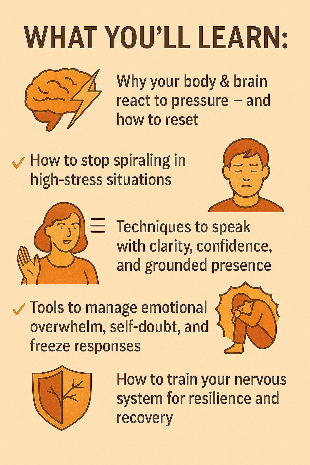 Confidence Under Pressure PDF | Stay Grounded in Stressful Moments | Speak with Poise & Overcome Social Freeze