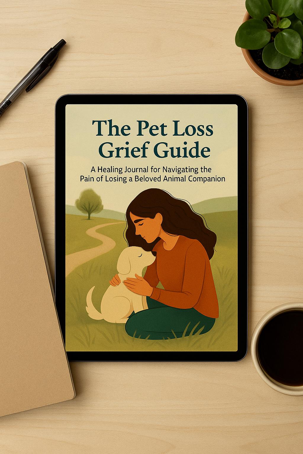 The Pet Loss Grief Guide | Printable Healing Journal for Pet Bereavement, Pet Memory Workbook, Grief Support for Animal Lovers