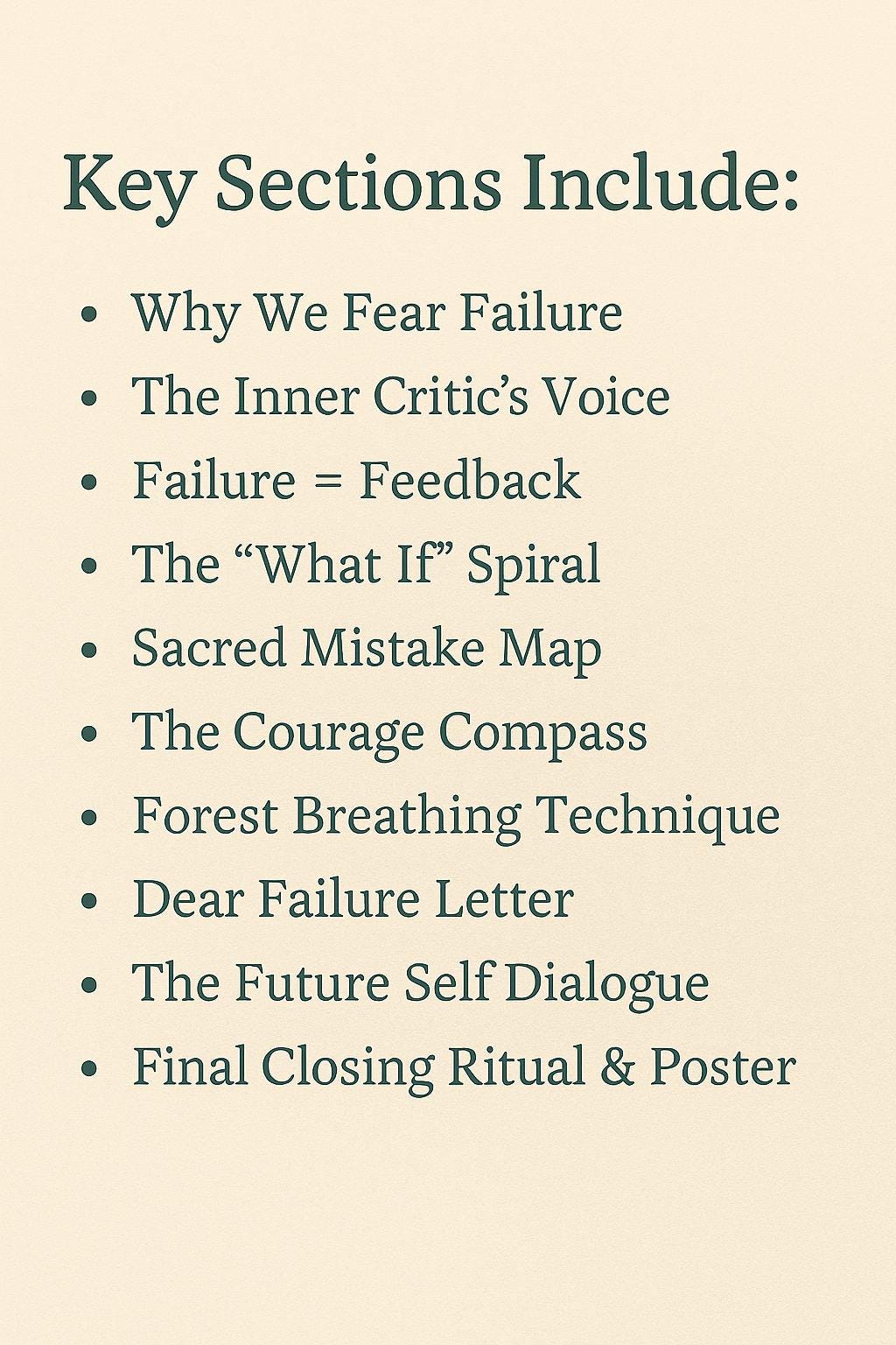 Fear of Failure Worksheets PDF – CBT-Based Self-Growth Journal | Printable Mental Health Worksheets | Overcoming Perfectionism & Self-Doubt