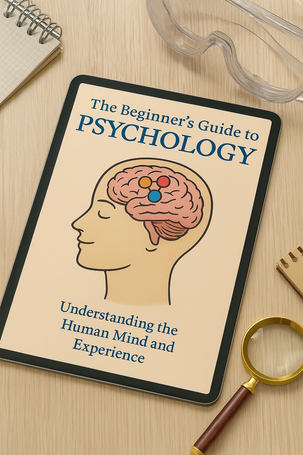 The Beginner's Guide to Psychology PDF | Learn Human Behavior, Emotions, Mind & Personality | 50 Pages | A4 Printable Workbook