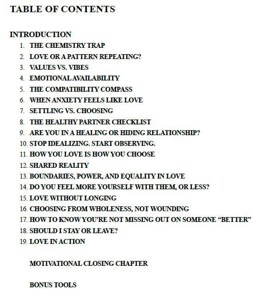 Is This Love or Just Familiarity? – A Psychology-Based Workbook on Attachment, Repetition Patterns & Relationship Clarity