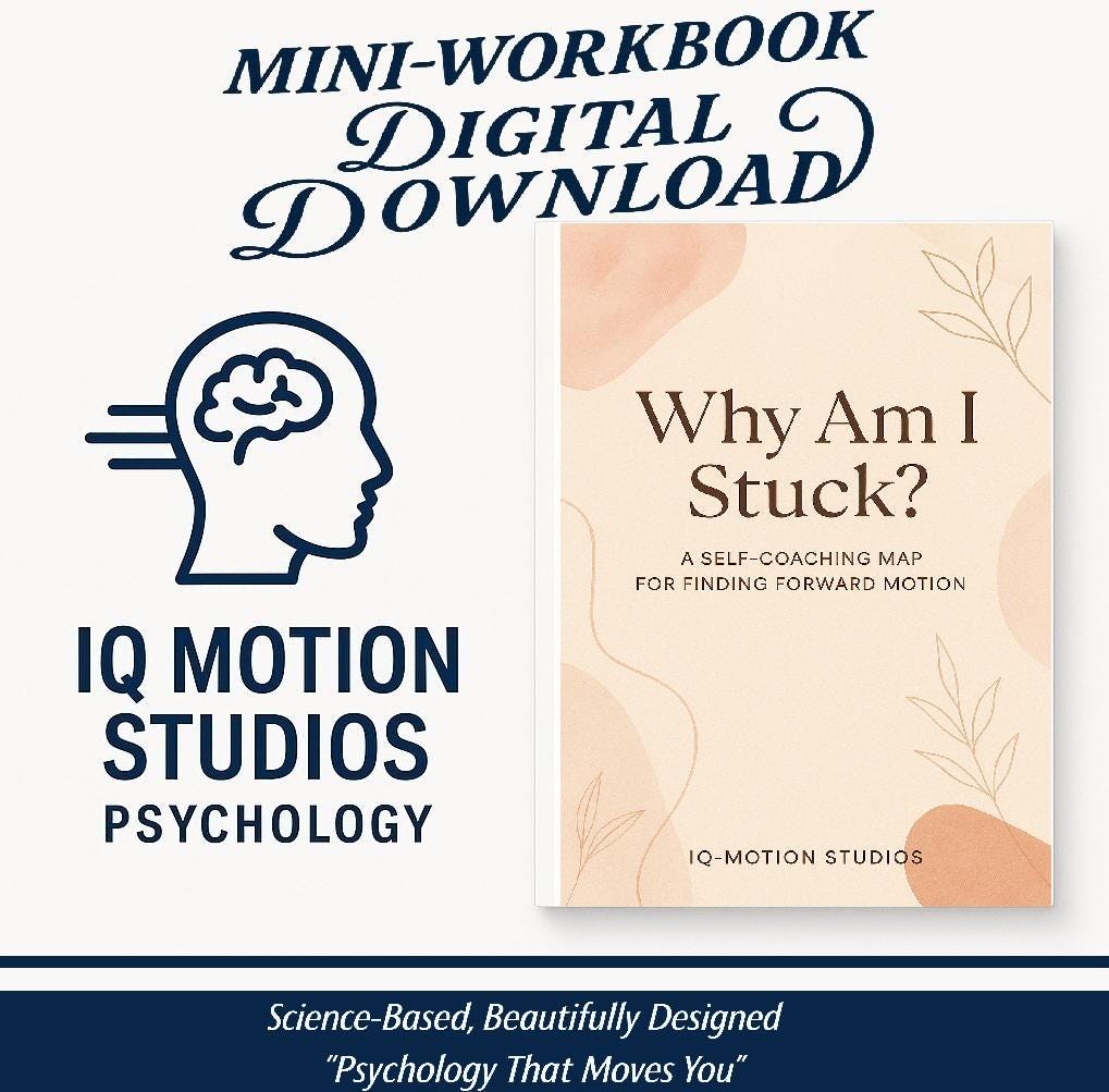 Why Am I Stuck? – Self-Coaching Workbook for Mental Blocks, Emotional Clarity & Inner Motivation