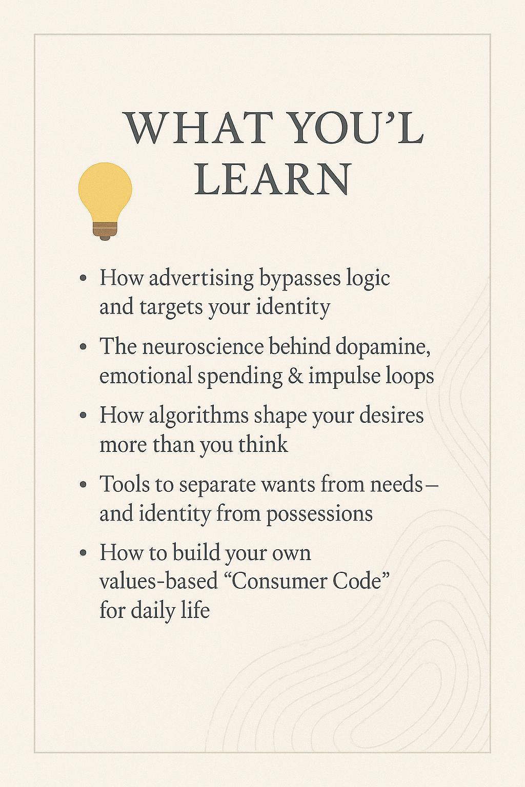 Consumer Psychology & You – A Printable Awareness Journal to Reclaim Control Over Emotional Spending, Identity and Modern Triggers