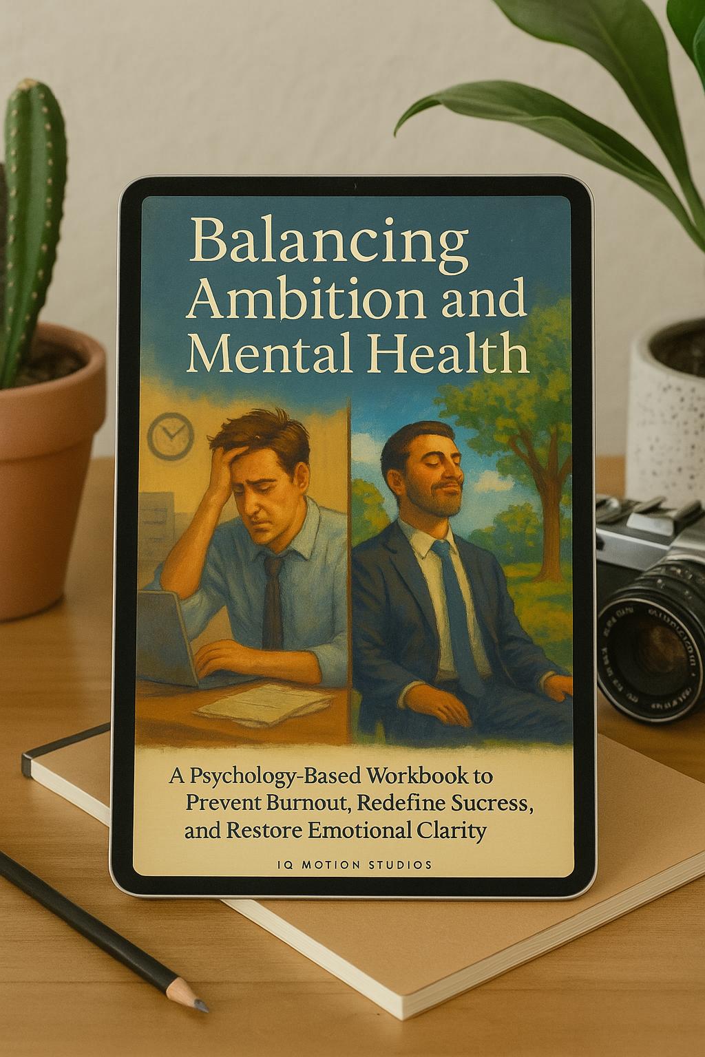 Balancing Ambition and Mental Health – A Psychology-Based Workbook to Prevent Burnout, Redefine Success, and Restore Emotional Clarity