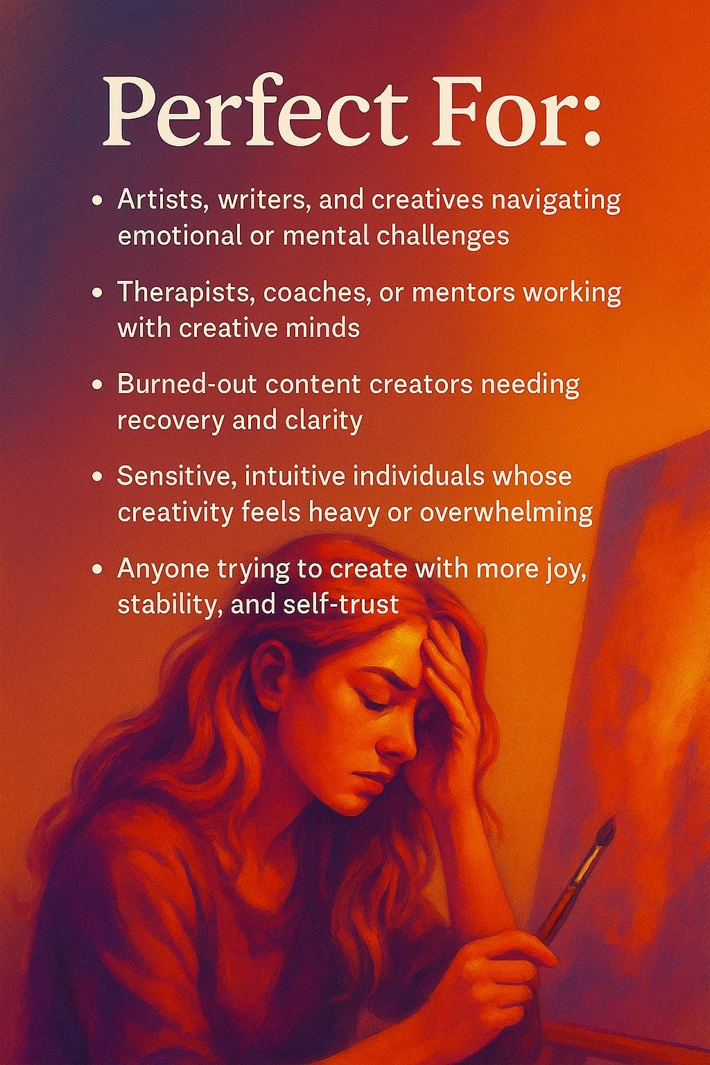 Mental Health for Creators – A Psychology-Based Workbook to Build Resilience, Manage Emotion, and Thrive in Artistic Expression