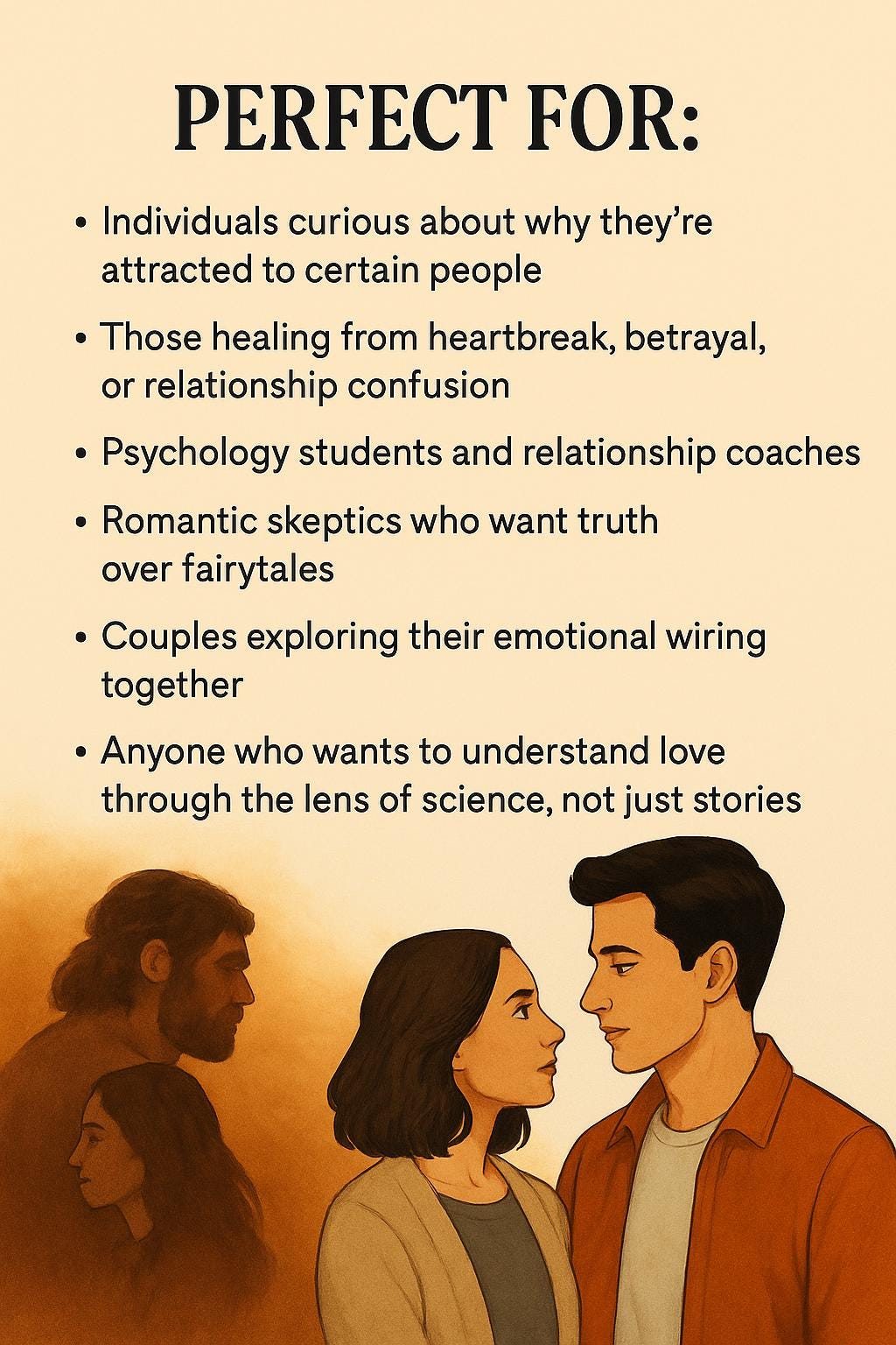 Love, Attraction & Evolution – A Psychology-Based Guide to Human Mating Instincts, Desire, and Emotional Bonding Across Time