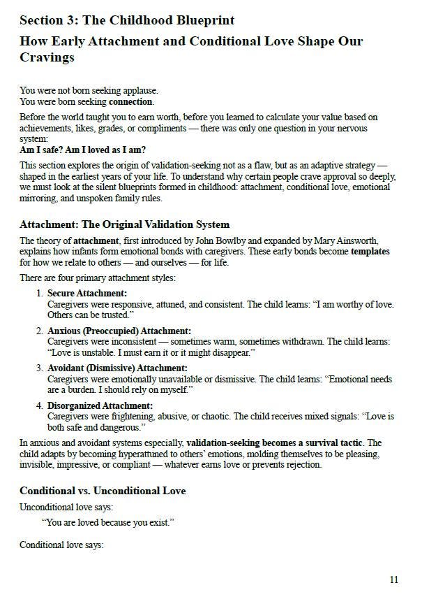 The Validation Trap – A Psychology-Based Workbook to Break Approval-Seeking, Reclaim Confidence & Build Inner Self-Worth
