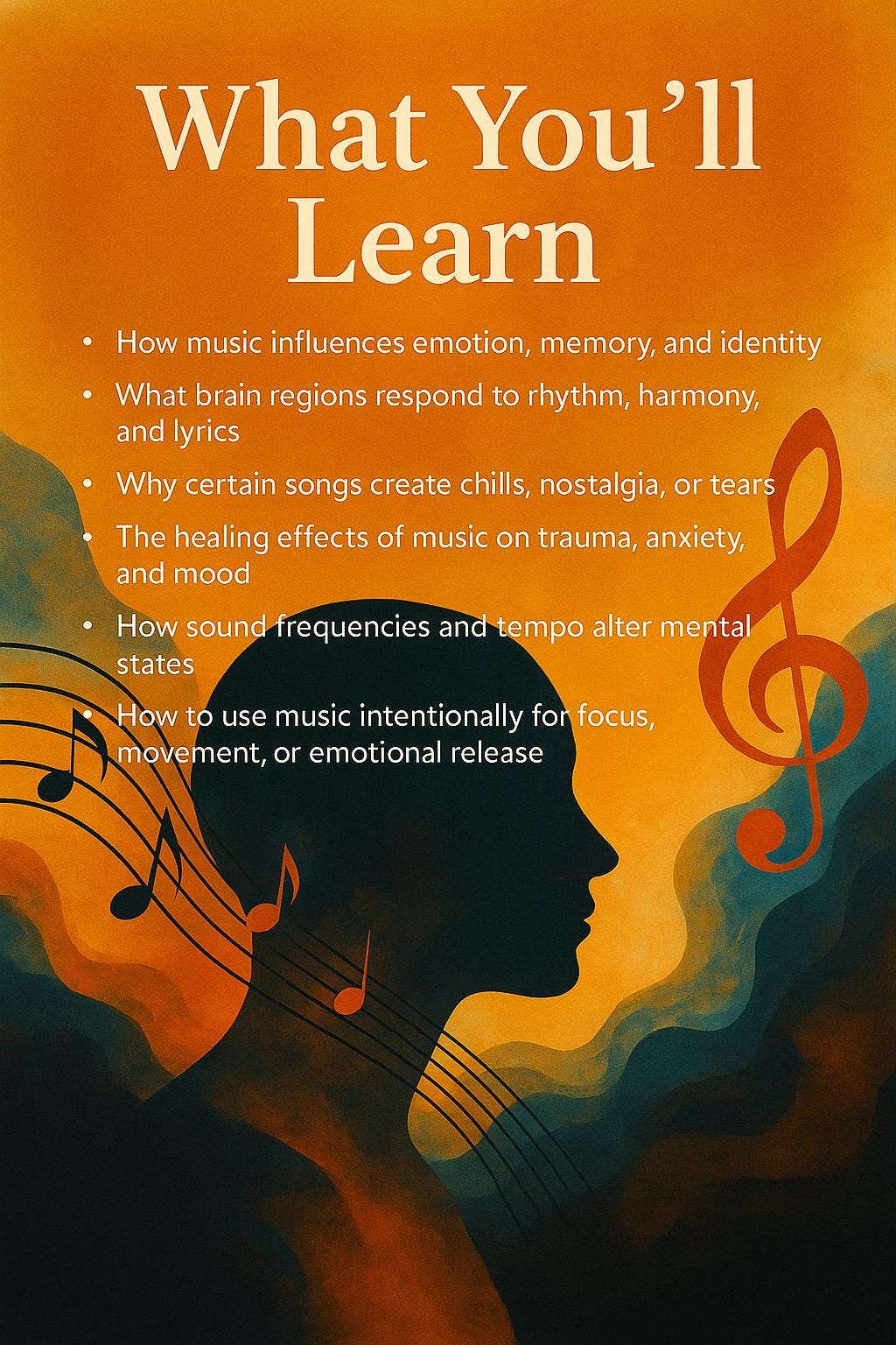 The Psychology of Music – A Science-Backed Workbook on How Sound Shapes Emotion, Memory, Focus, Healing, and Human Connection