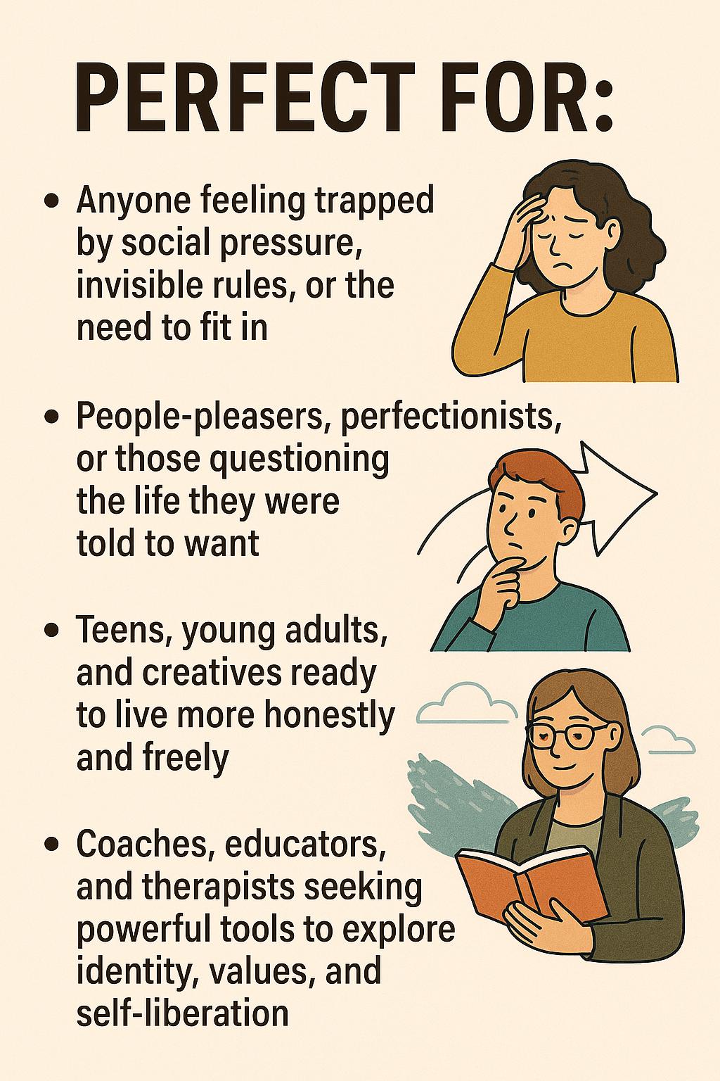 Social Norms Breakdown Workbook – Printable Psychology-Based Guide to Reclaim Your Voice, Identity & Self-Worth | A4 PDF