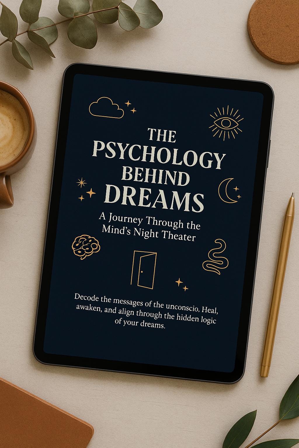 Dream Psychology Workbook – Decode Symbolism, Heal Emotionally, Explore Jung & Freud, Improve Recall, Journal Your Subconscious