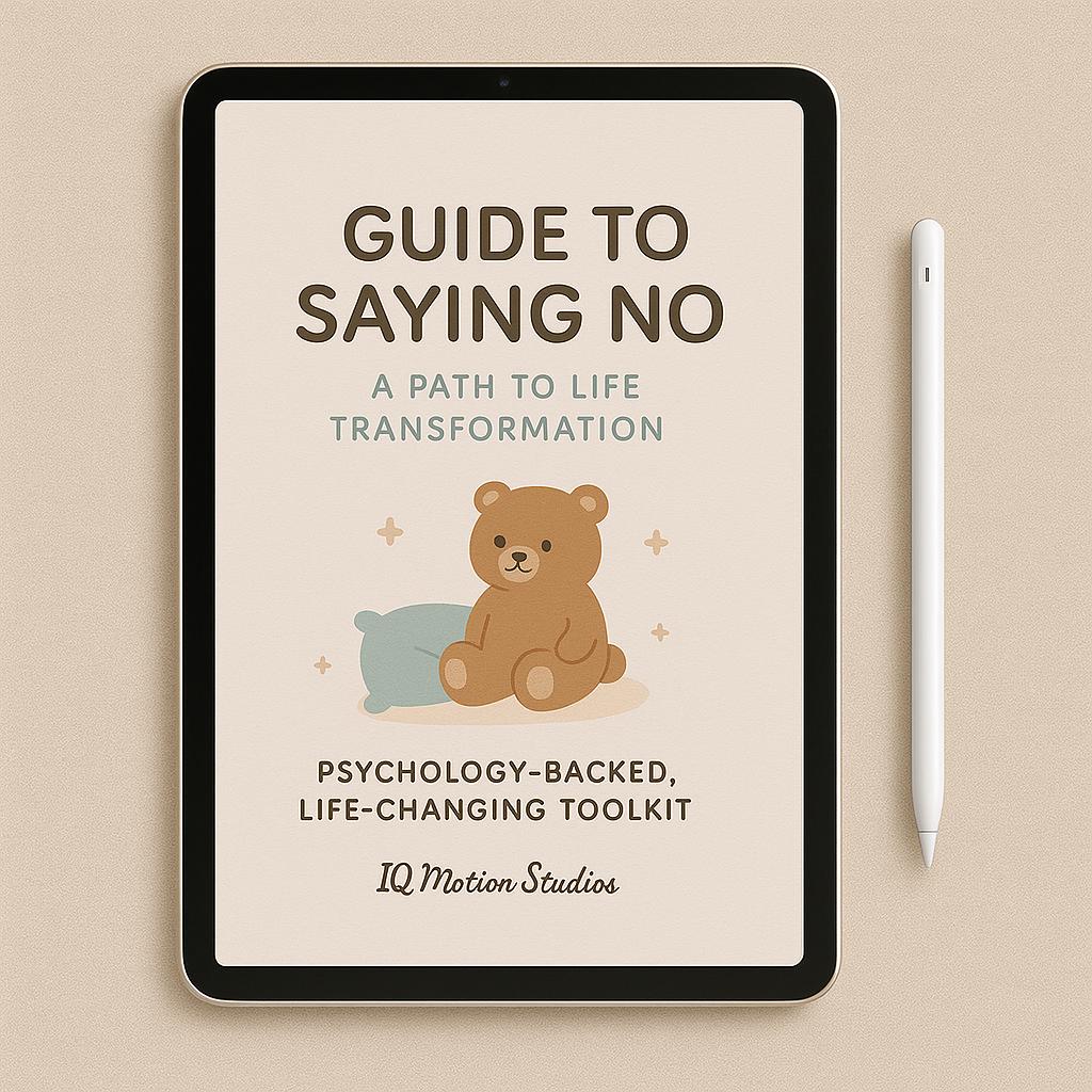 Guide to Saying No – Boundary Setting Worksheets for People-Pleasers