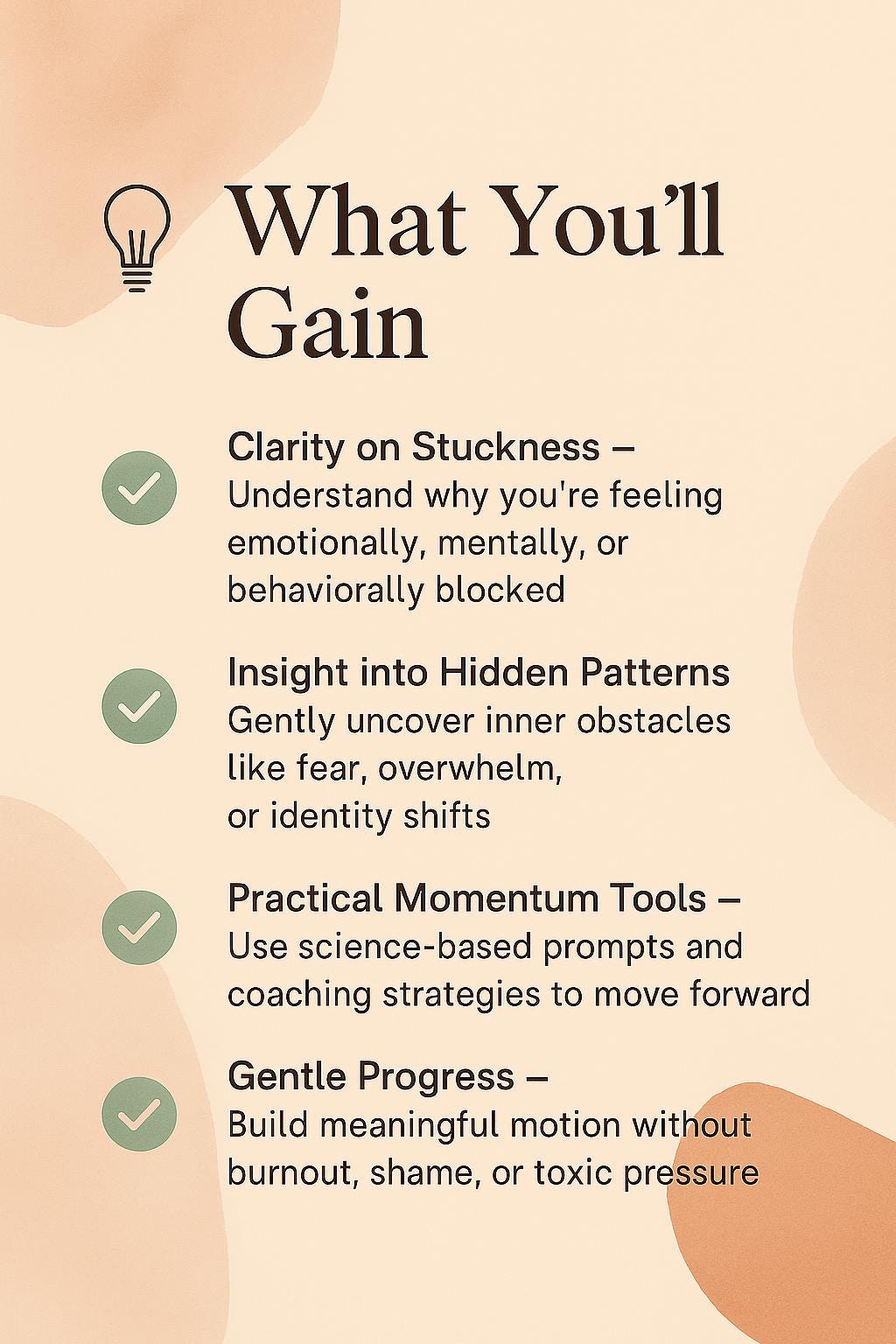 Why Am I Stuck? – Self-Coaching Workbook for Mental Blocks, Emotional Clarity & Inner Motivation