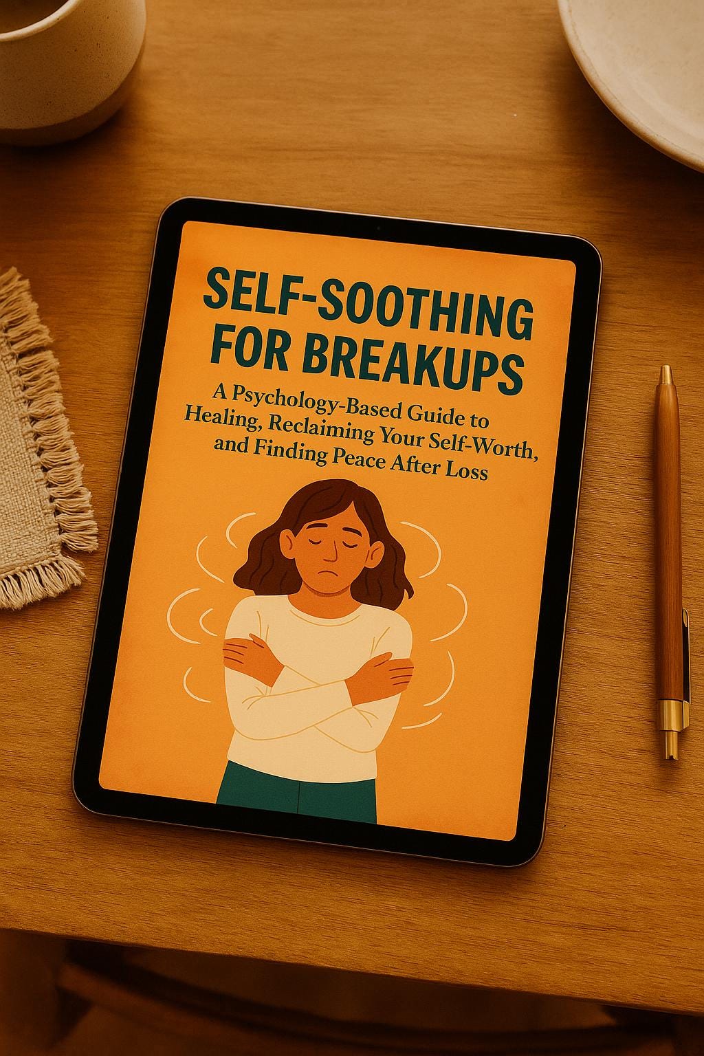 Self-Soothing for Breakups PDF | Printable Healing Workbook for Heartbreak, Anxiety, Attachment, Inner Child & Emotional Recovery