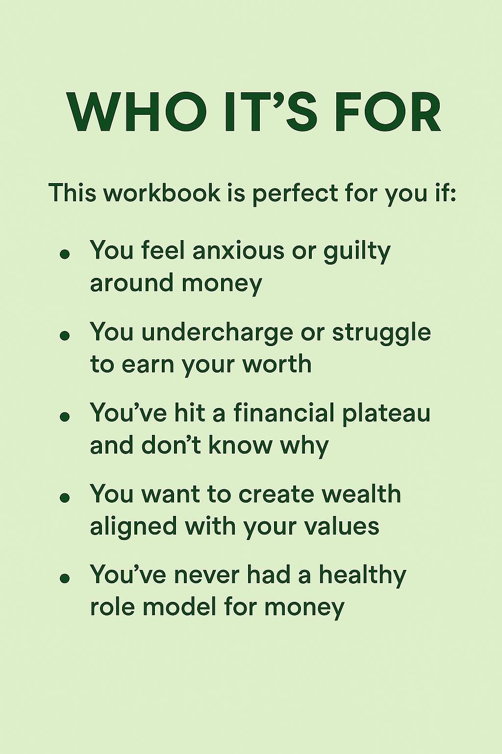 Rewire Your Wealth – Psychology-Based Money Workbook to Transform Beliefs & Improve Financial Habits