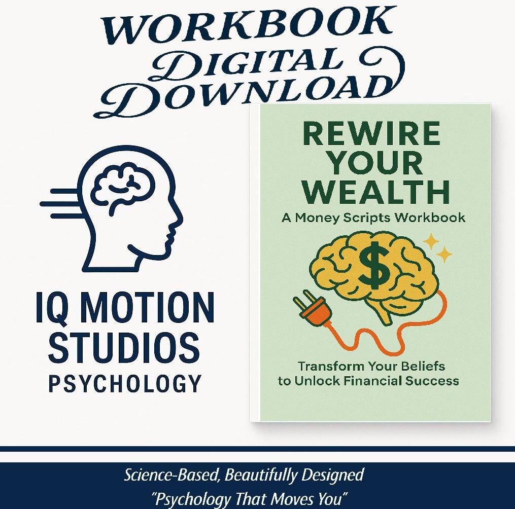 Rewire Your Wealth – Psychology-Based Money Workbook to Transform Beliefs & Improve Financial Habits