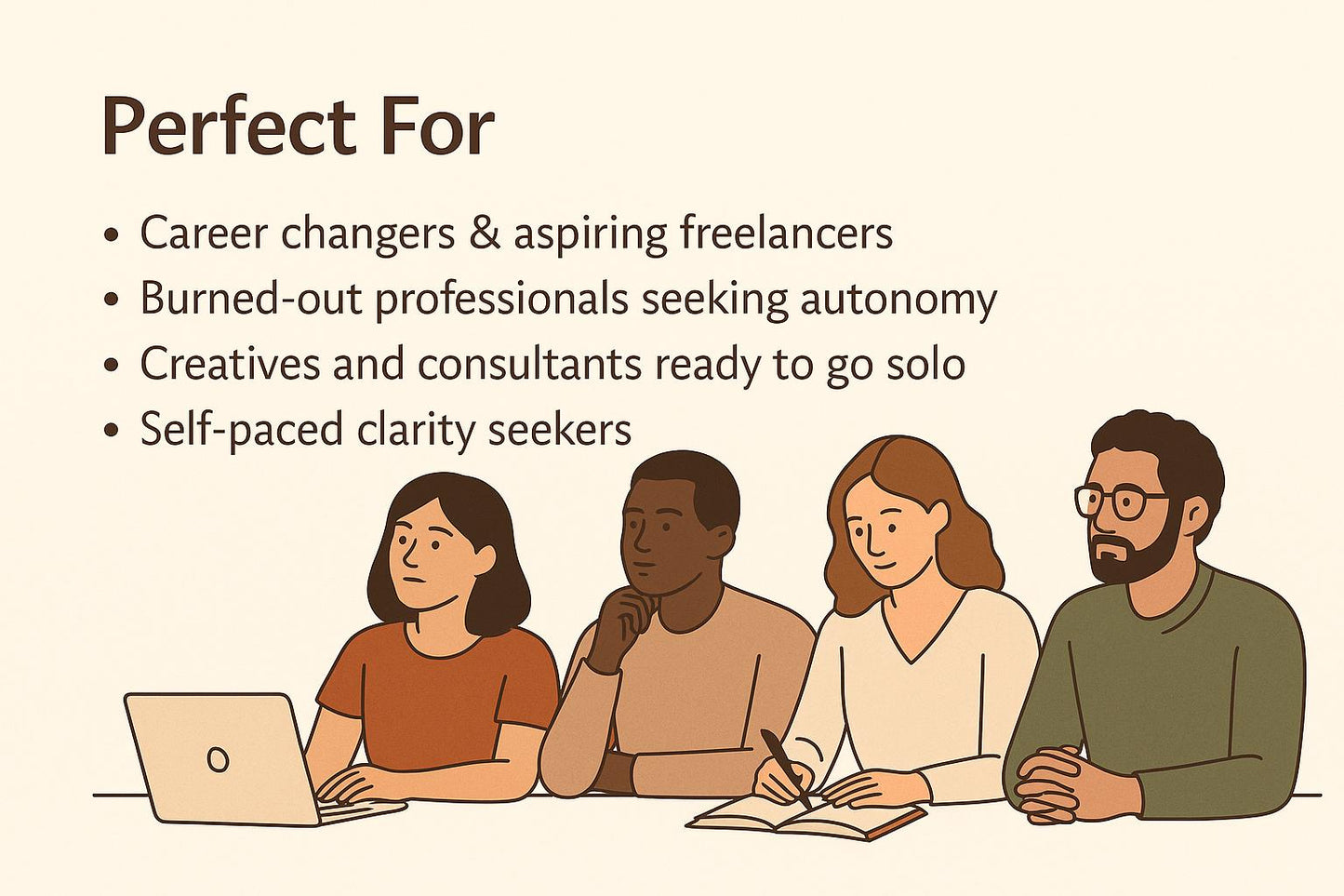 Freelance Clarity Workbook– Should You Go Solo? | Career Self-Discovery Journal | Psychology-Based PDF Guide for Aspiring Freelancers