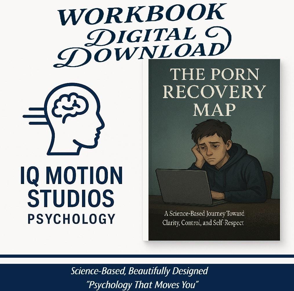 The Porn Recovery Map – A Psychology-Based Workbook to Rebuild Self-Trust, Rewire Urges, and Heal from Compulsive Sexual Behavior