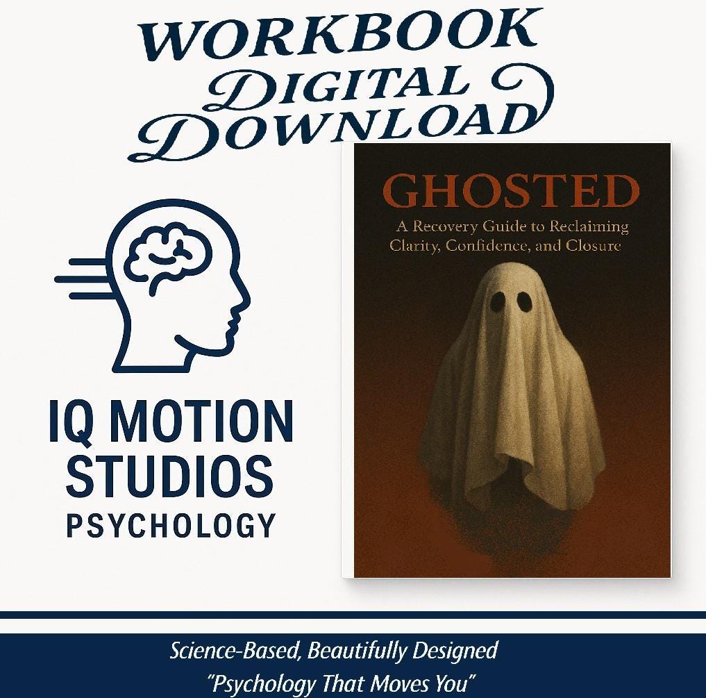 Ghosted – A Psychology-Based Workbook to Heal After Sudden Disconnection, Rebuild Self-Worth, and Understand Emotional Avoidance